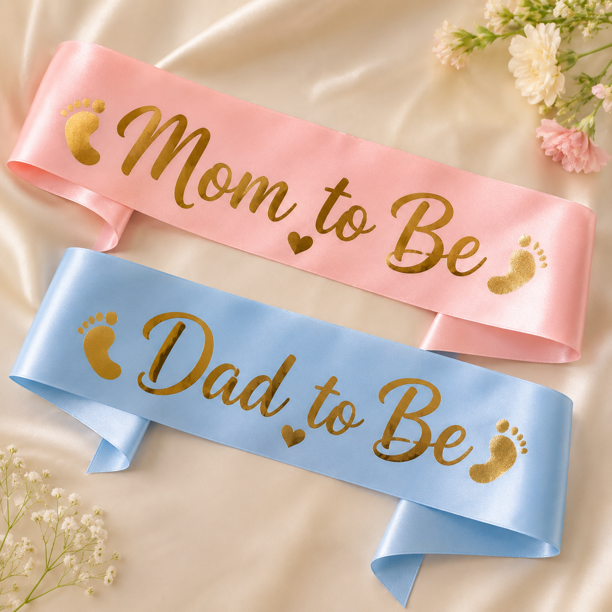 Mom-to-Be/Dad-to-Be Sash